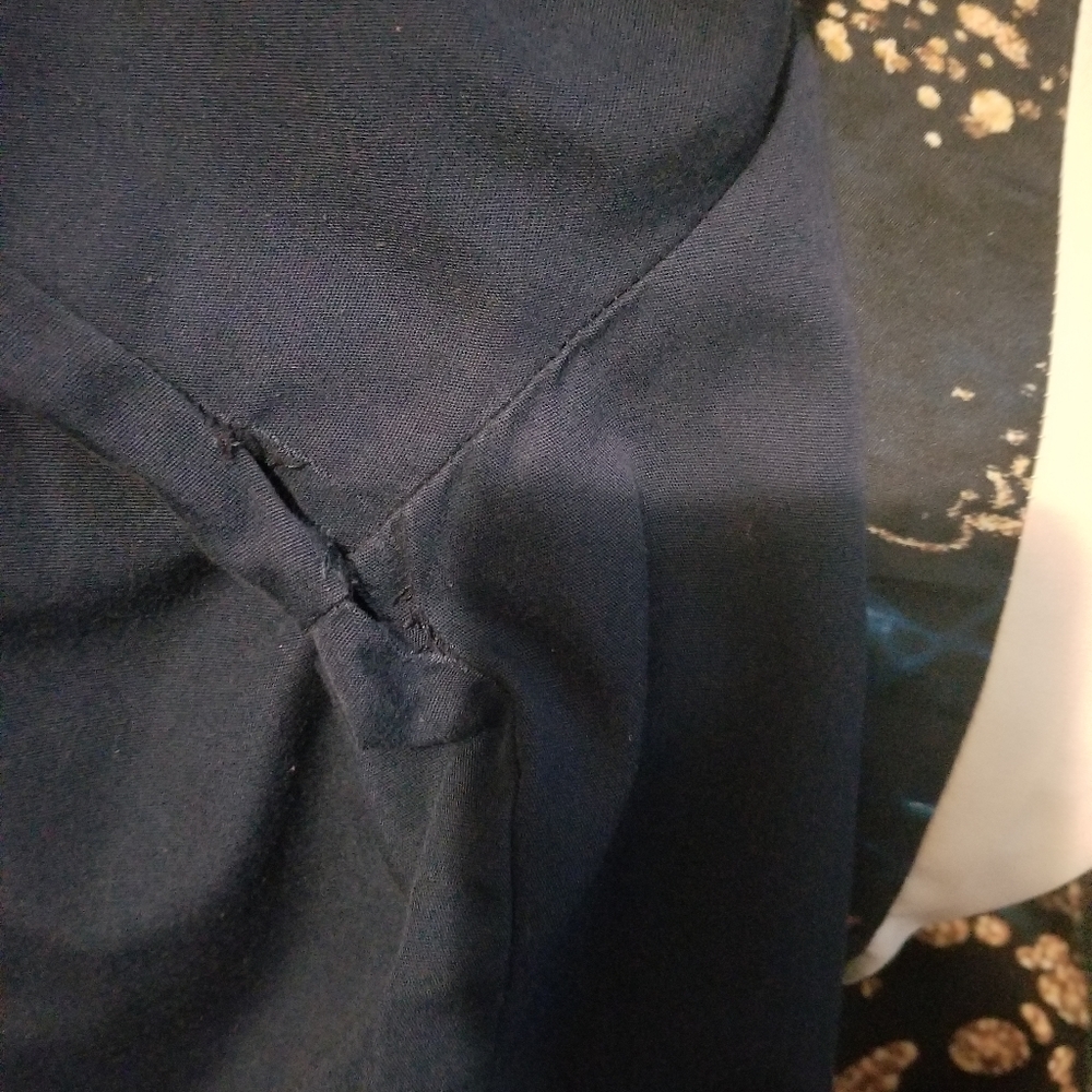 Cherokee Navy blue lab jacket - Picture 3 of 4